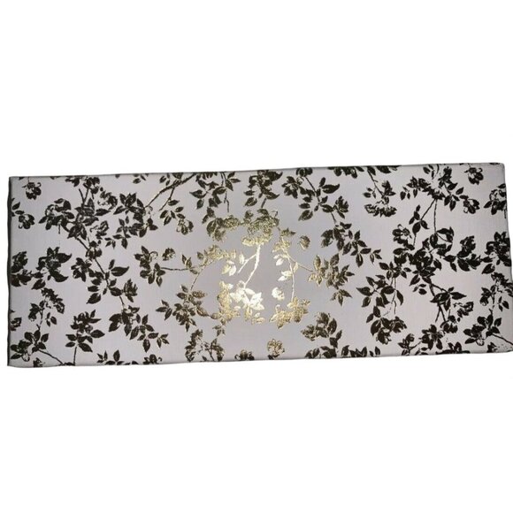 Tory Burch Empty Box from Candle Set 8 x 3.5 x 3.5 White Gold Floral Glam - Picture 2 of 2